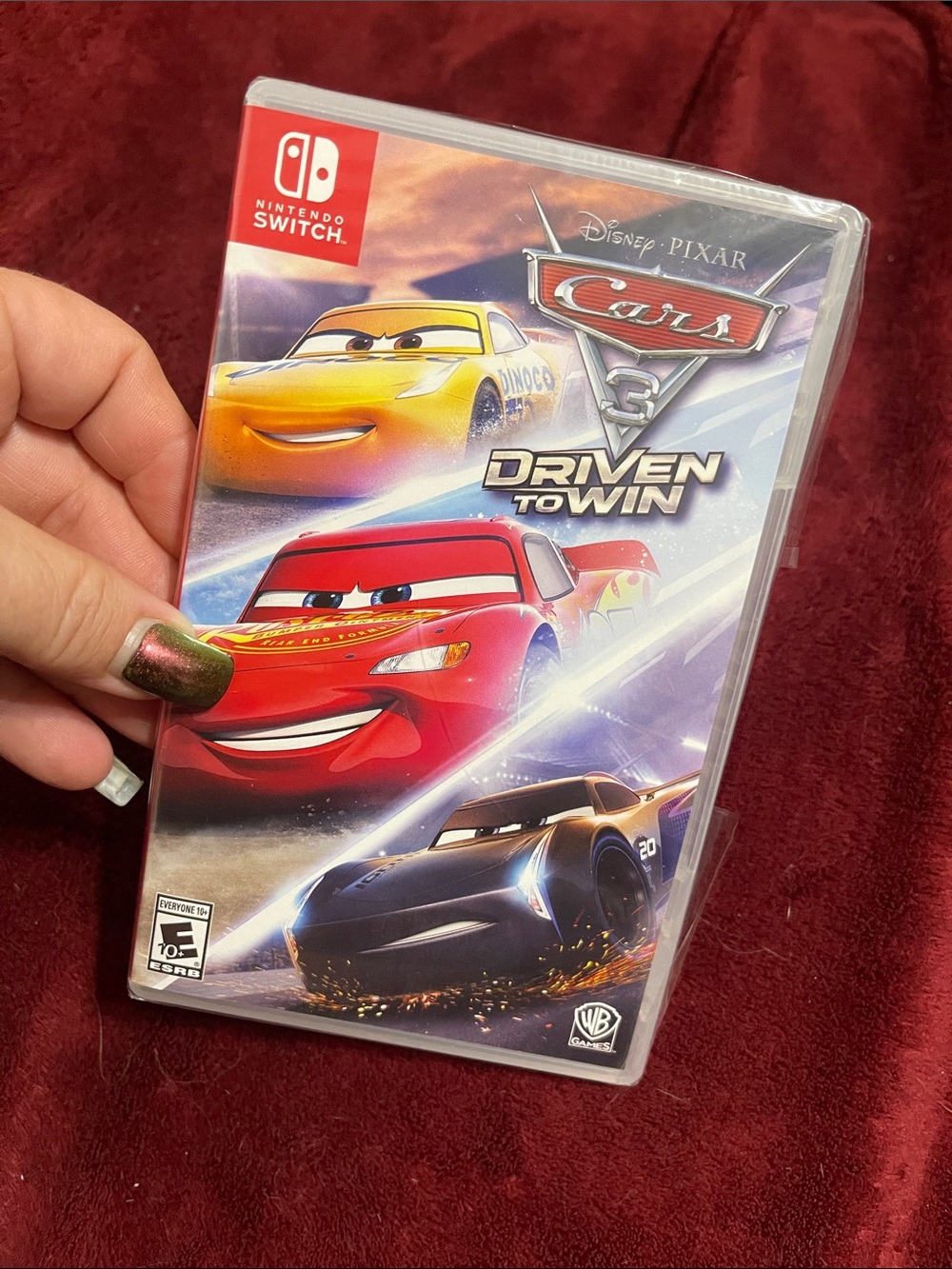 Nintendo Switch Cars 3: Driven to Win (red, yellow, black)